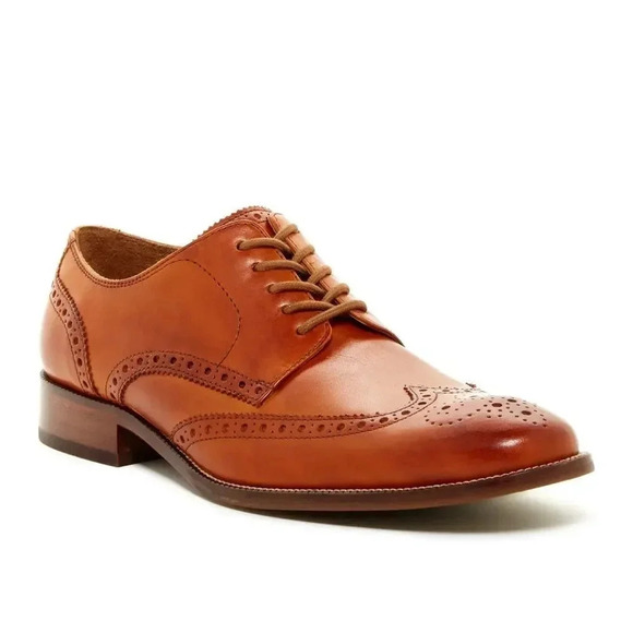 Cole Han William Medallion Wingtip Oxford ll Derby - Picture 1 of 9